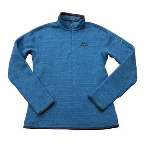 Patagonia Blue Quarter-Zip Sweatshirt